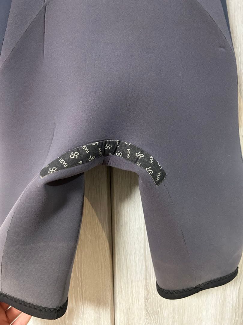 RASH ラッシュ ウエットスーツ ロンスプ 黒・紫