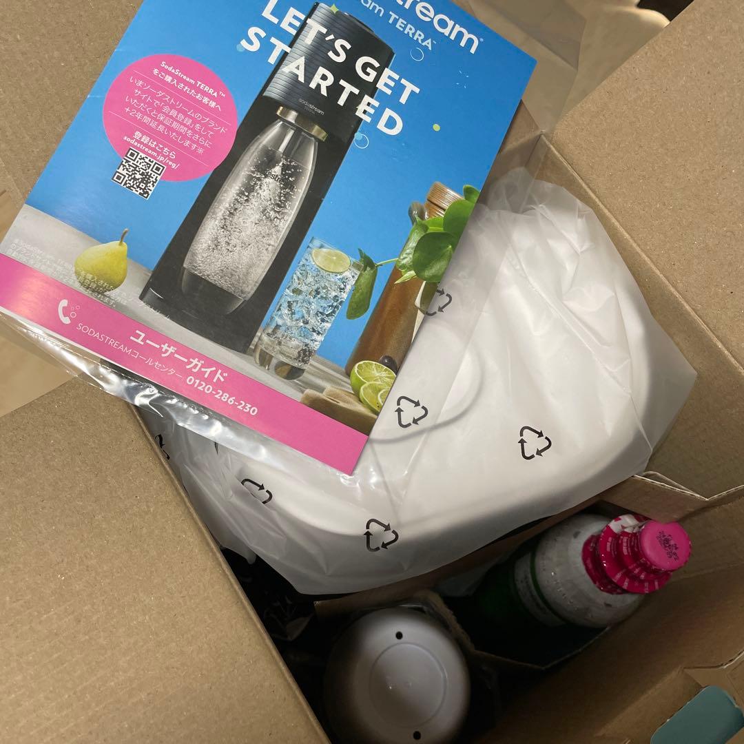 【土日限定値下げ】新品未使用 sodastream TERRA 炭酸水メーカー