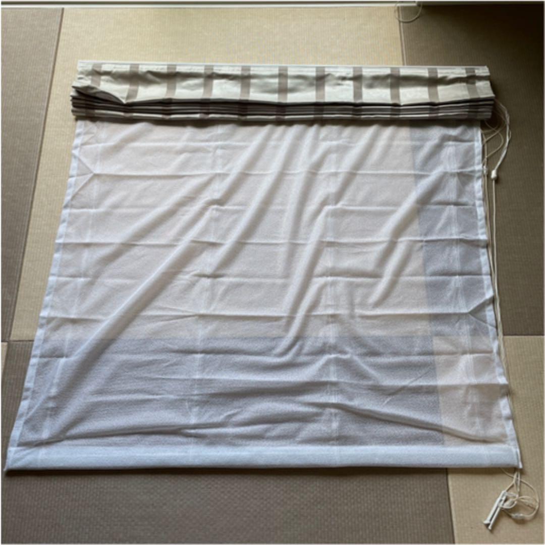 【新品】オーダー　プリーツスクリーン　W1400×H1100