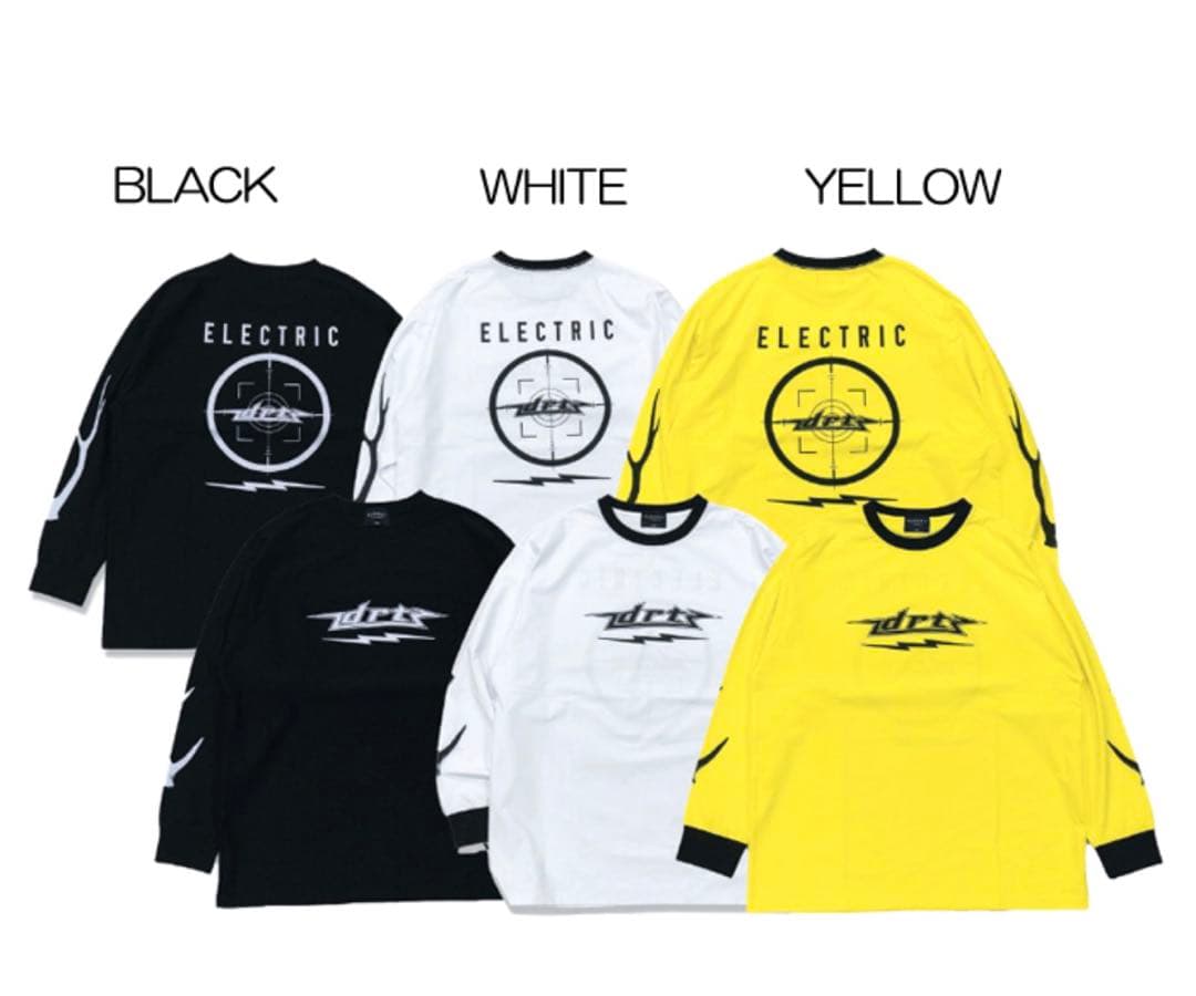 新品　DRT×ELECTRIC TROPHY SHOT DRY ロンT セット