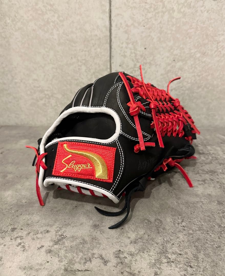 屋外 未使用品 久保田スラッガー オーダー 内野手用 湯もみ型付け済み