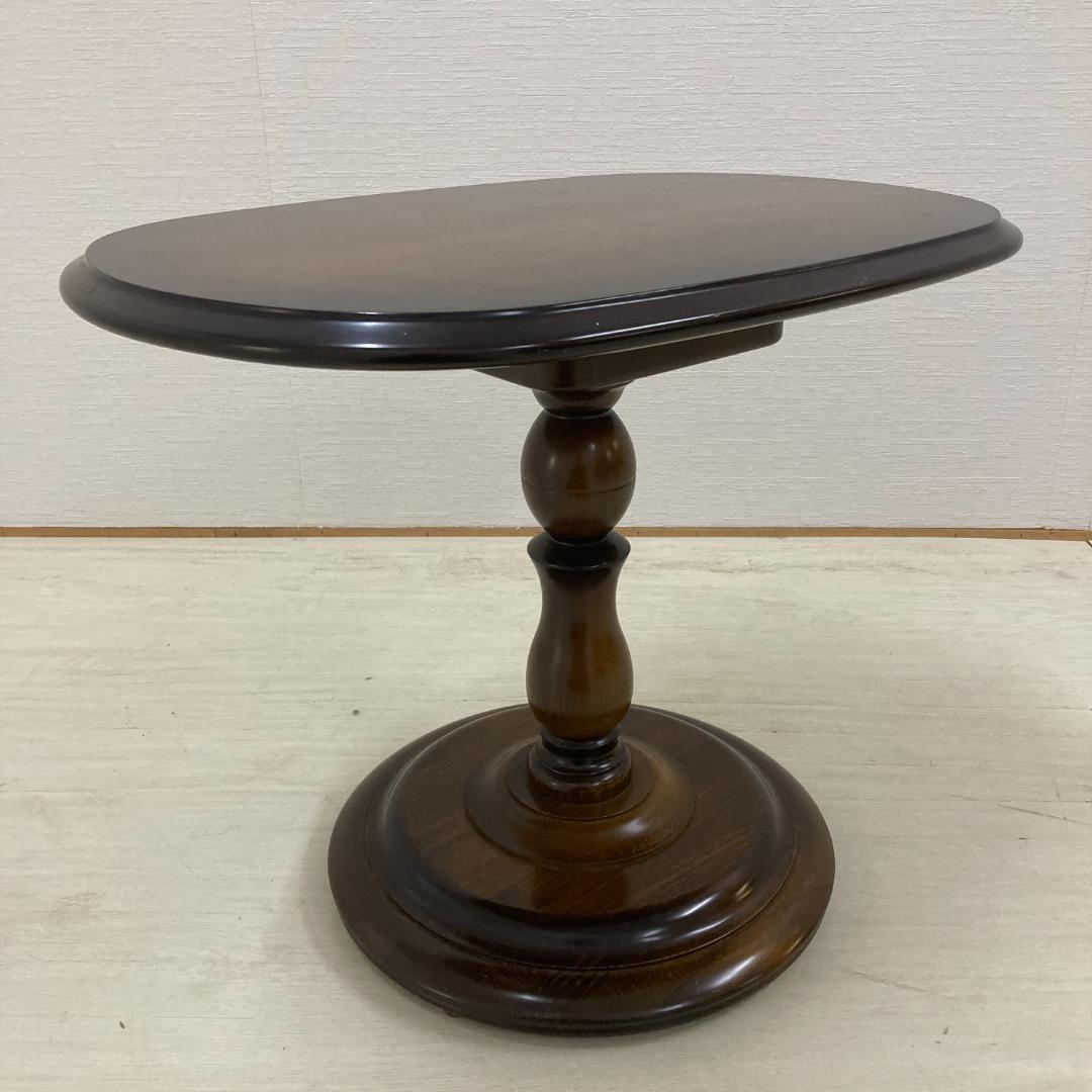 【カリモク】コロニアル　カフェテーブル　サイドテーブル　ローテーブル