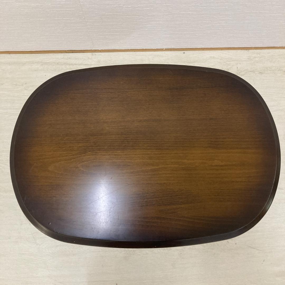 【カリモク】コロニアル　カフェテーブル　サイドテーブル　ローテーブル