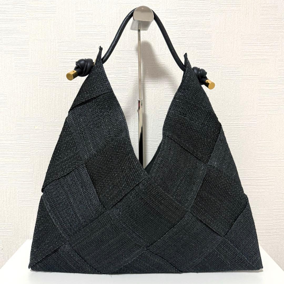 ヴィオラドーロ VIOLAd'ORO 別注カラー アバカ メッシュ トートバッグ