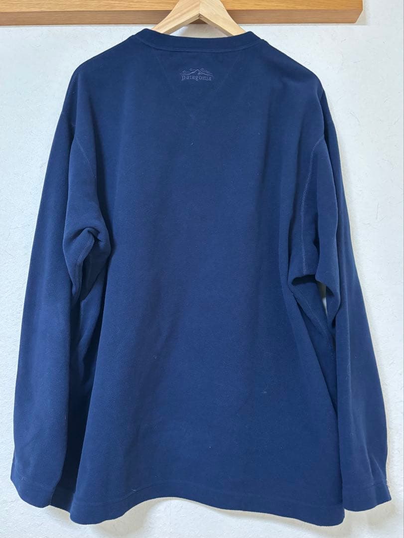 トップス 90s patagonia micro D-luxe crew