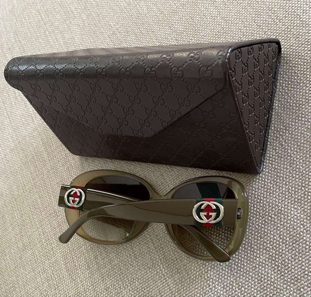 【美品】GUCCI レディースサングラス ケース付き