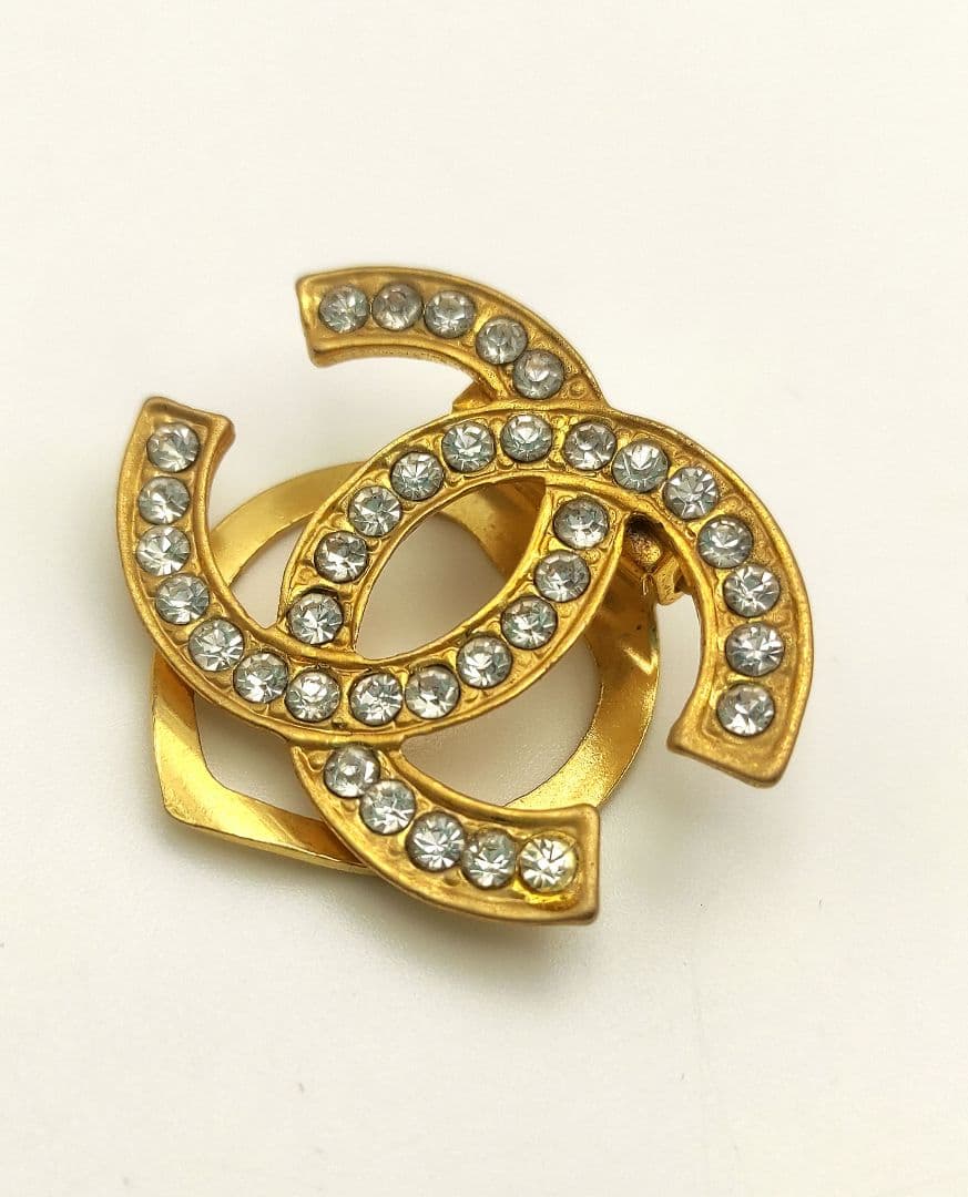 Chanel ブローチ ココ・シャネル ゴールド
