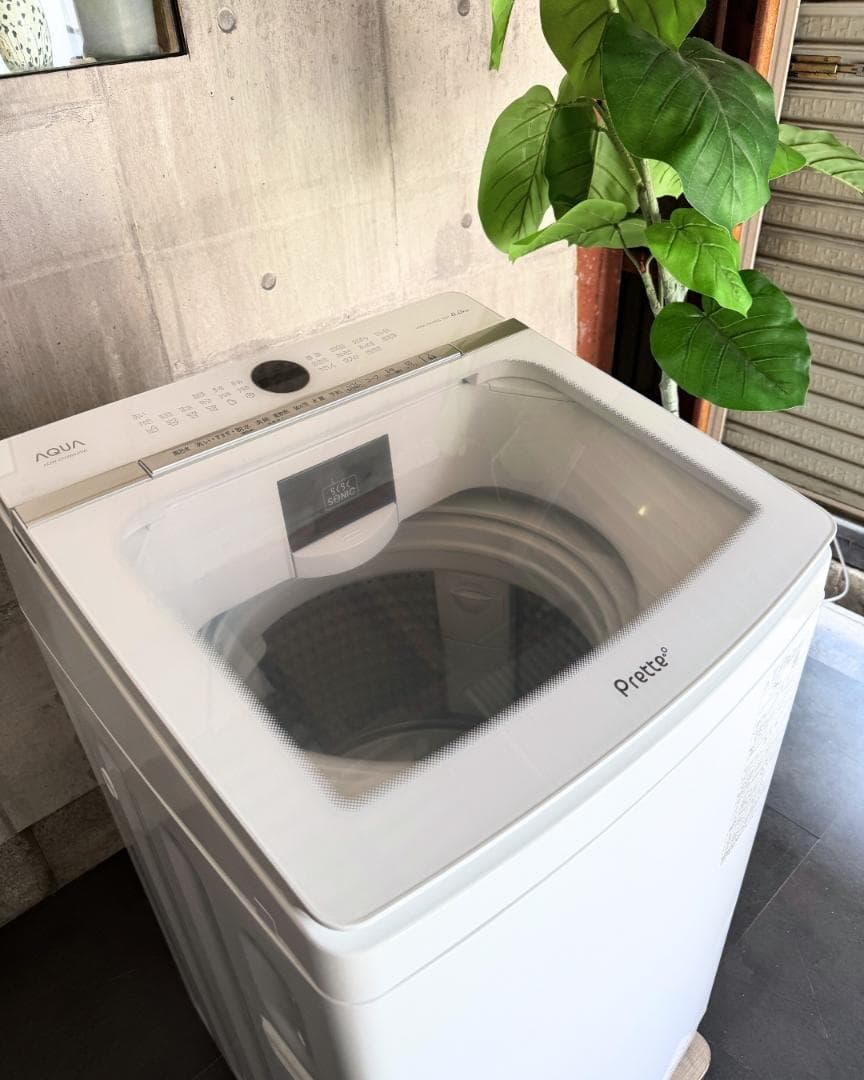 設置まで✨ AQUA 一人暮らし用洗濯機 8kg✨ 2020年製⭕️