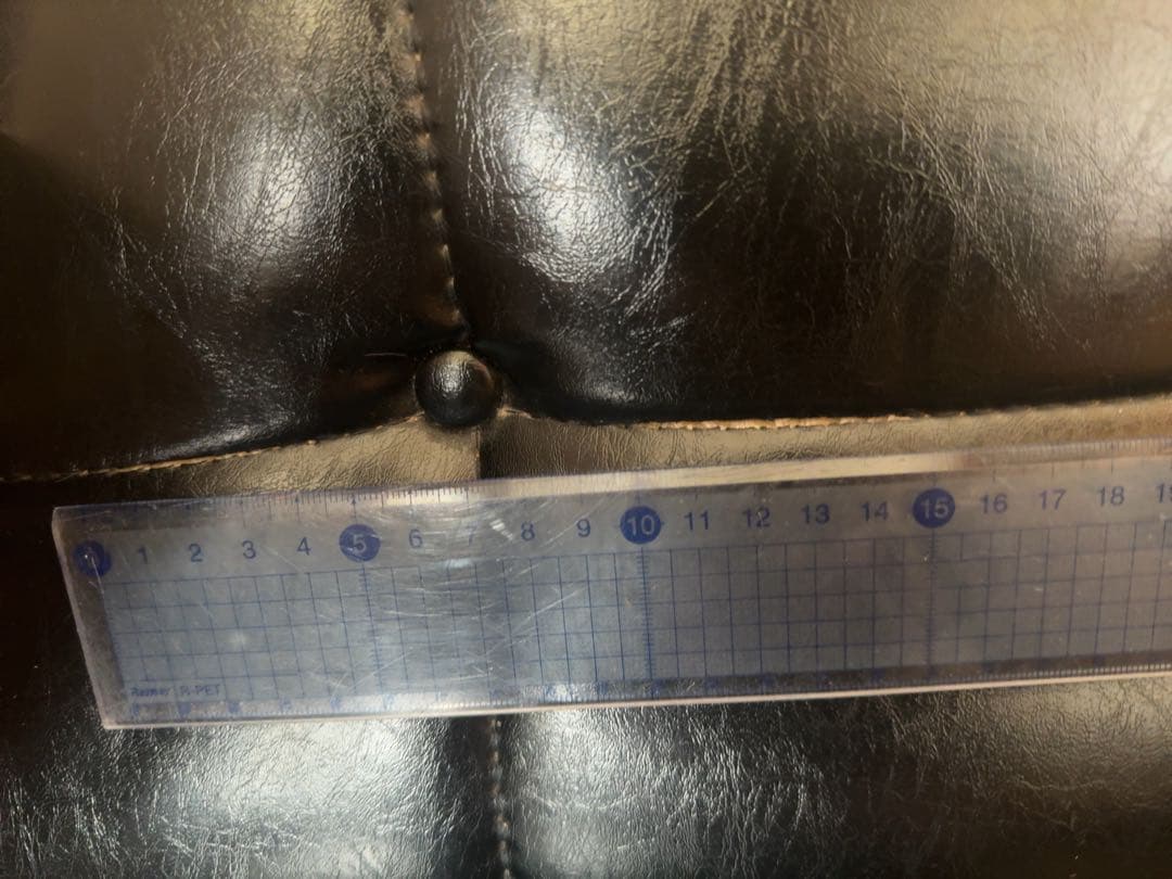 カリモク Kチェアー 2シーター ブラック