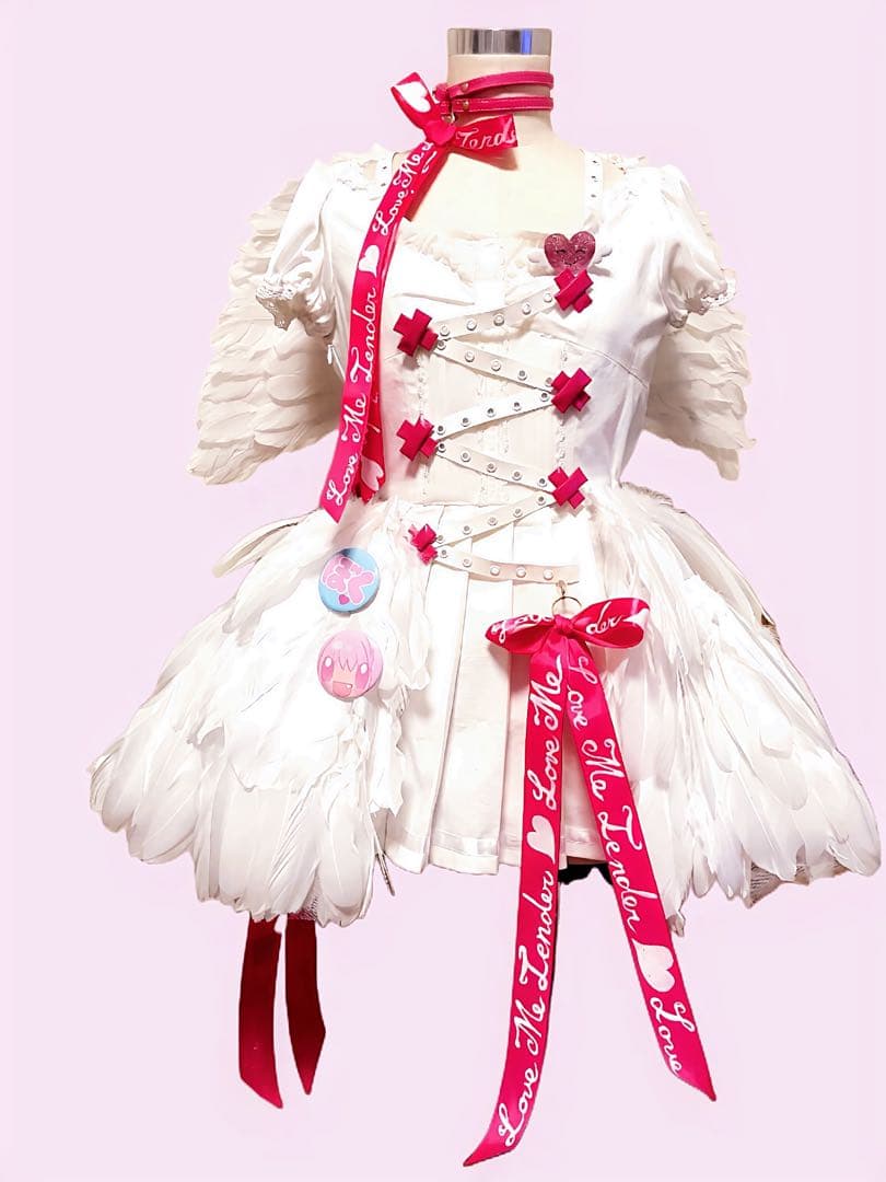 【フルセット（ウィッグ・靴込）】デレステ 夢見りあむ コスプレ衣装