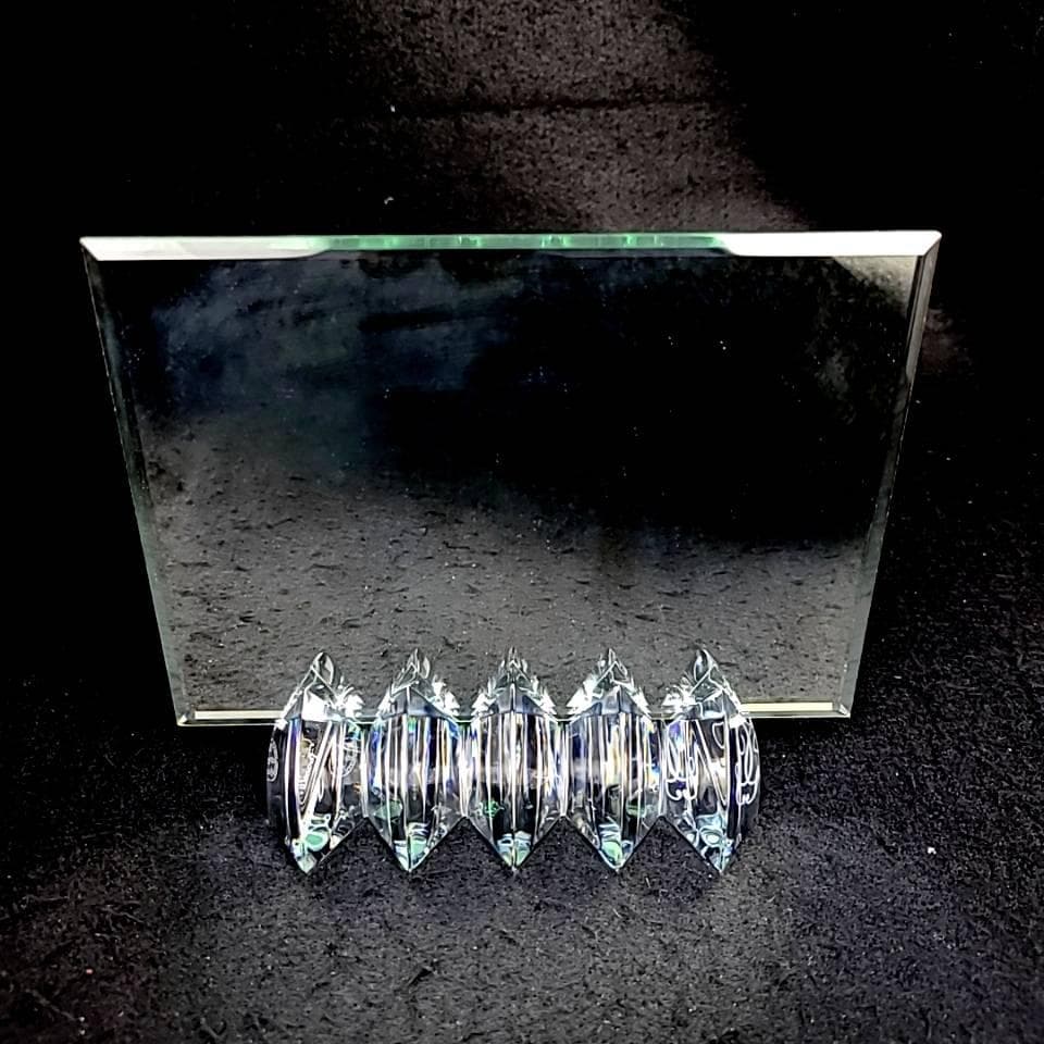 ▽未使用級▽バカラ ベガ フォトフレーム　写真立て 置物 箱つき