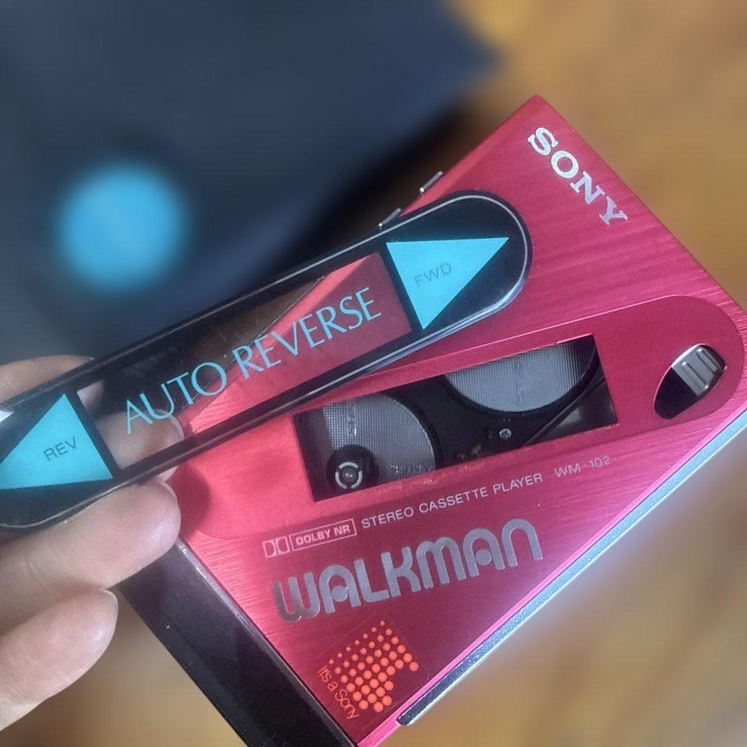 SONY ソニー WM-102 ウォークマン 純正ケース付