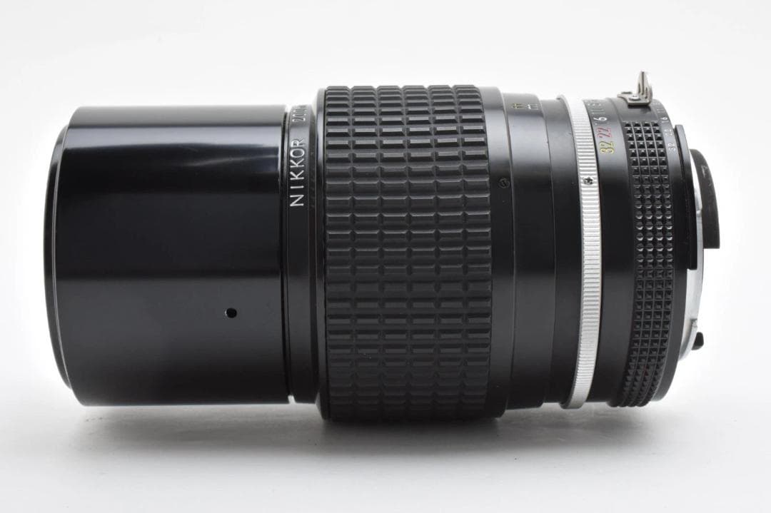 【動作OK美品】Nikon Ai NIKKOR 200mm F/4 MF レンズ