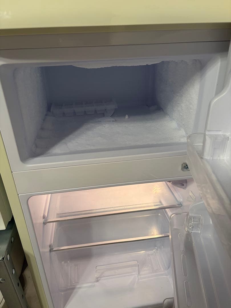 アイリスプラザ 81L ノンフロン 冷凍冷蔵庫PRR-082D-W ホワイト