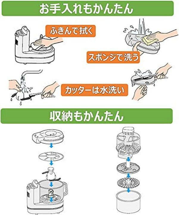 新品未使用❗️　Panasonic パナソニックMK-K81 フードプロセッサー