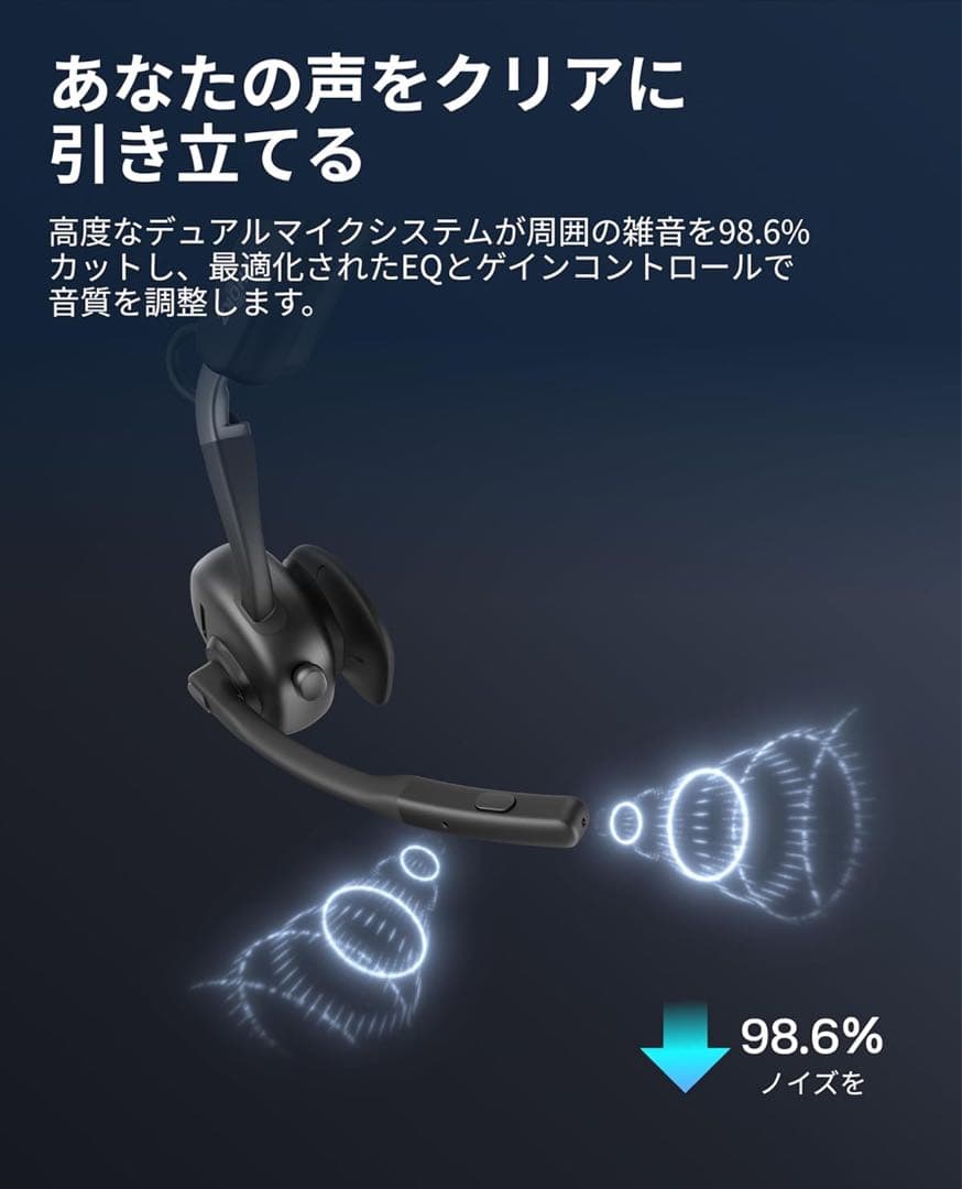 【新品未開封】SHOKZ OPENMEET ワイヤレスヘッドセット　イヤホン