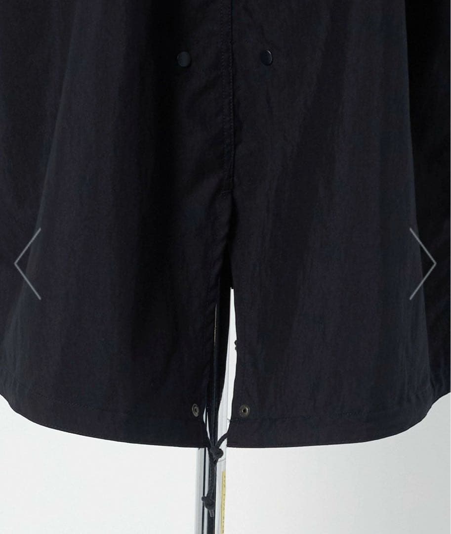 LOEFF ロエフ OX スタンドカラー ミリタリーコート BLACK