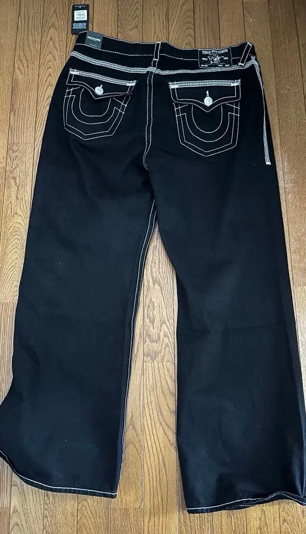 パンツ VINNY SUPER T FLATLOCK ULTRA BAGGY JEAN