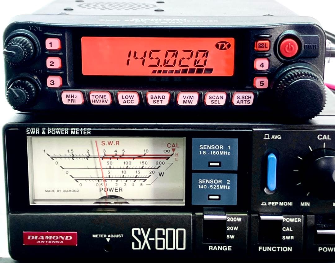 ヤエスFT-7900 20w/20wアマチュア無線機