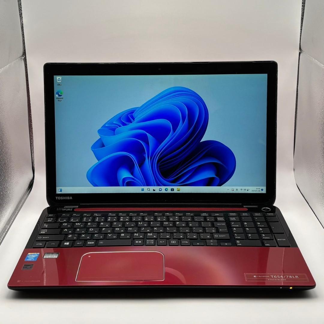 【東芝】T654 高性能i7 新品SSD1TB 8GB ノートPC