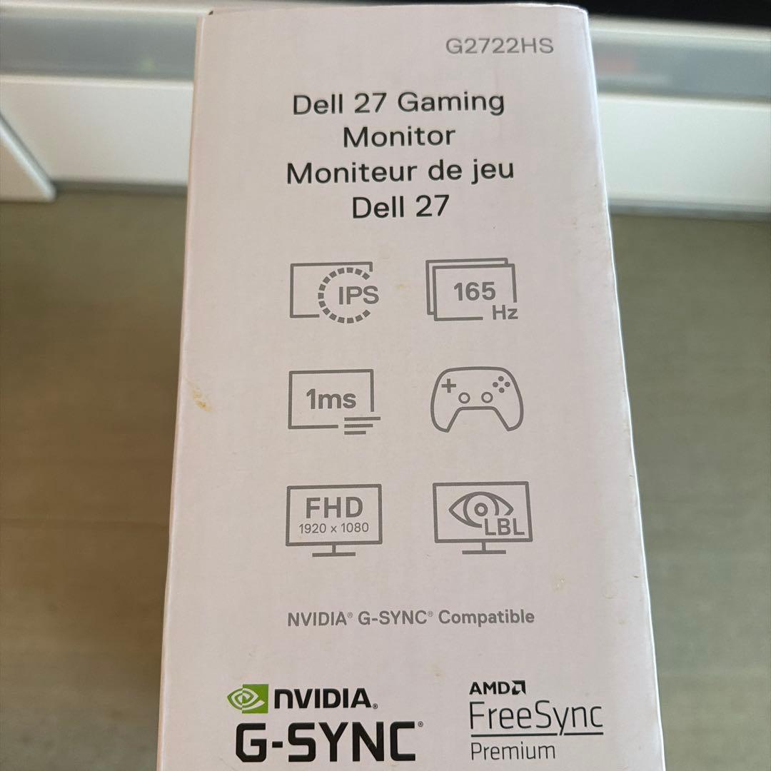 【新品未使用】DELL G2722HS モニター 本体