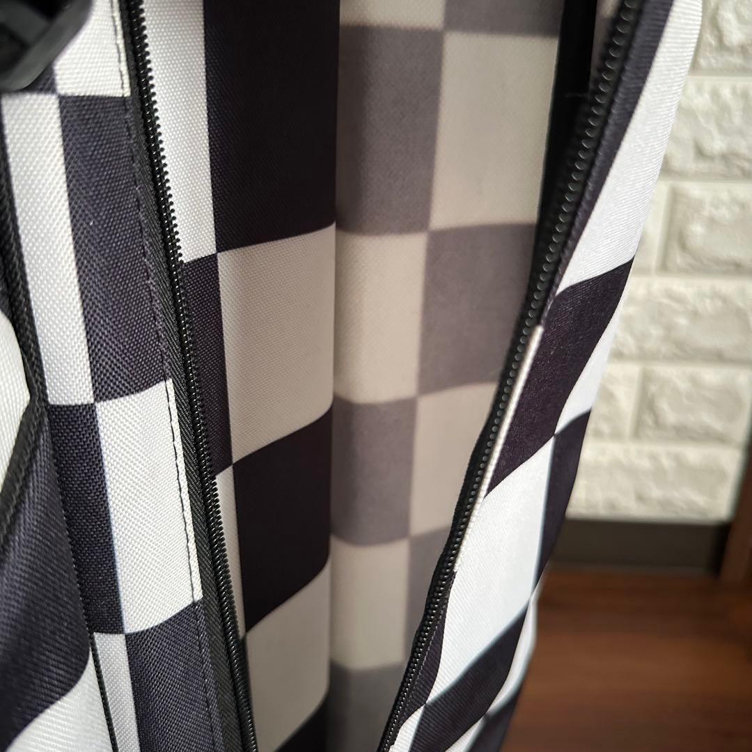 未使用 AZROF スタンド 6.5型 キャディバッグ チェッカーBK