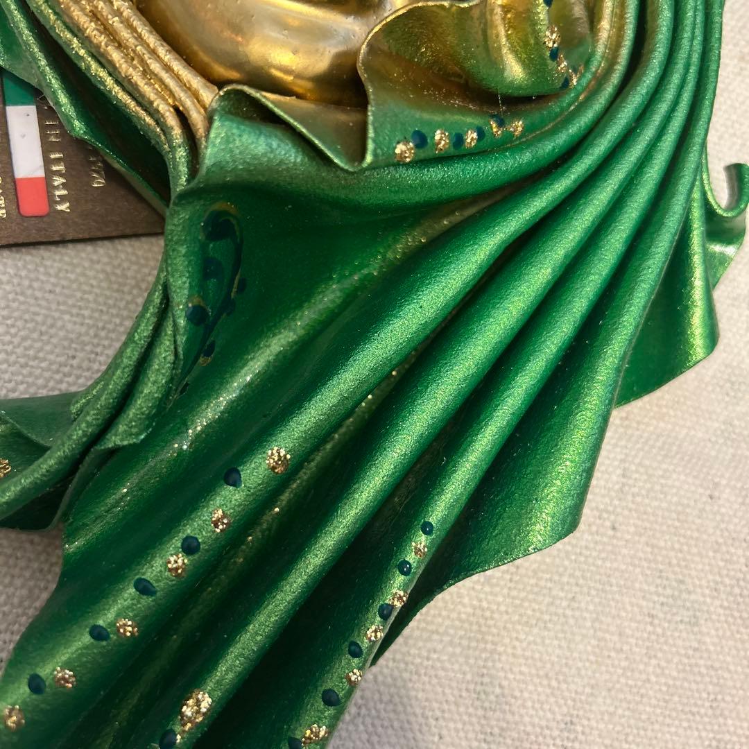 ムラーノ製　ベネチアングラス高級イタリア 壁飾り ベネチアンマスク