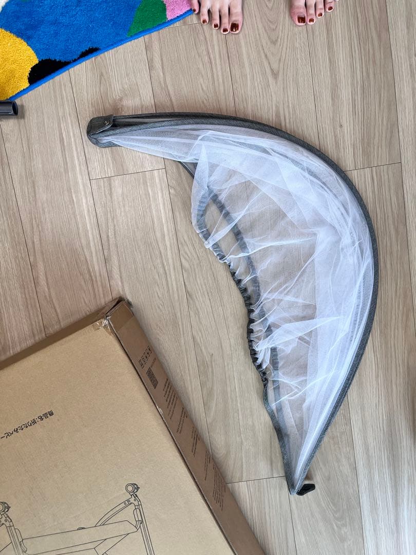 HZDMJ ベビーベット　グレー