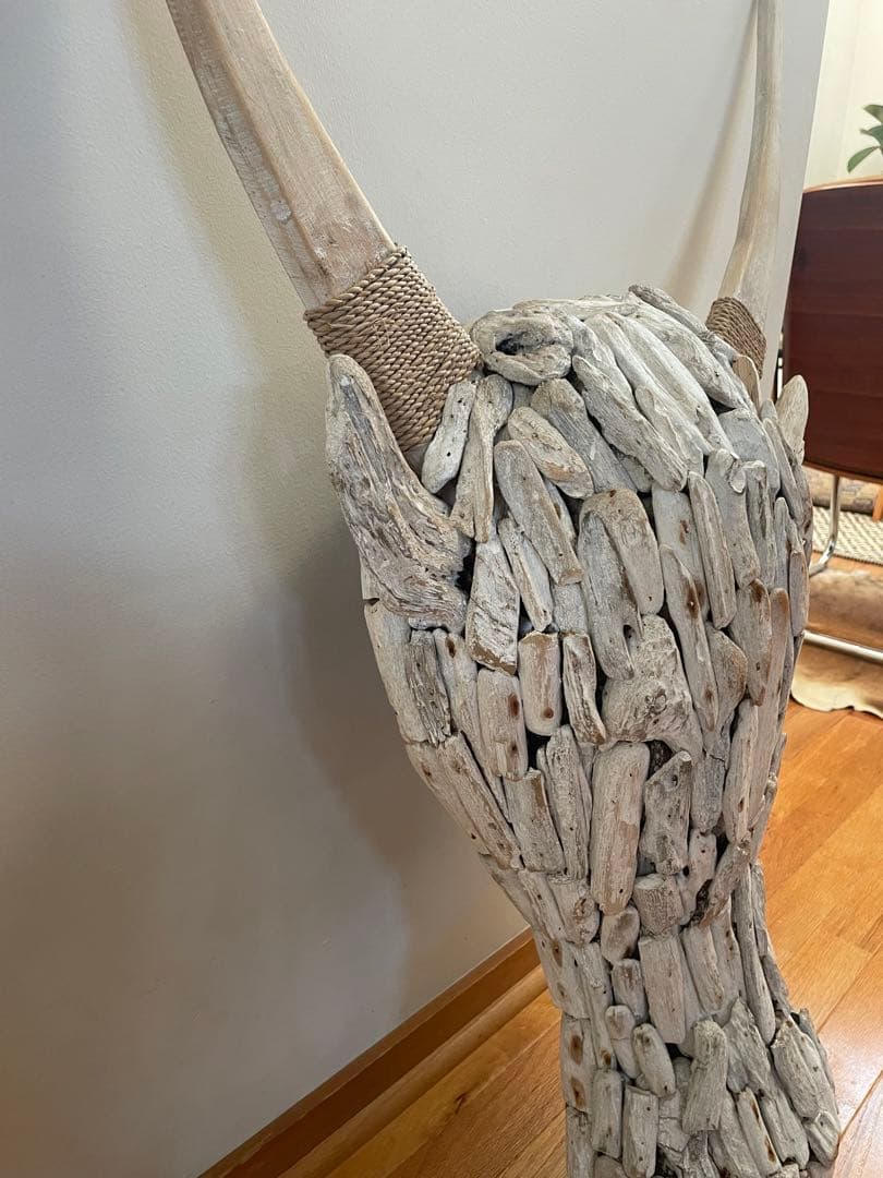 壁掛けオブジェ バッファロー 水牛 インテリア 北欧 北米