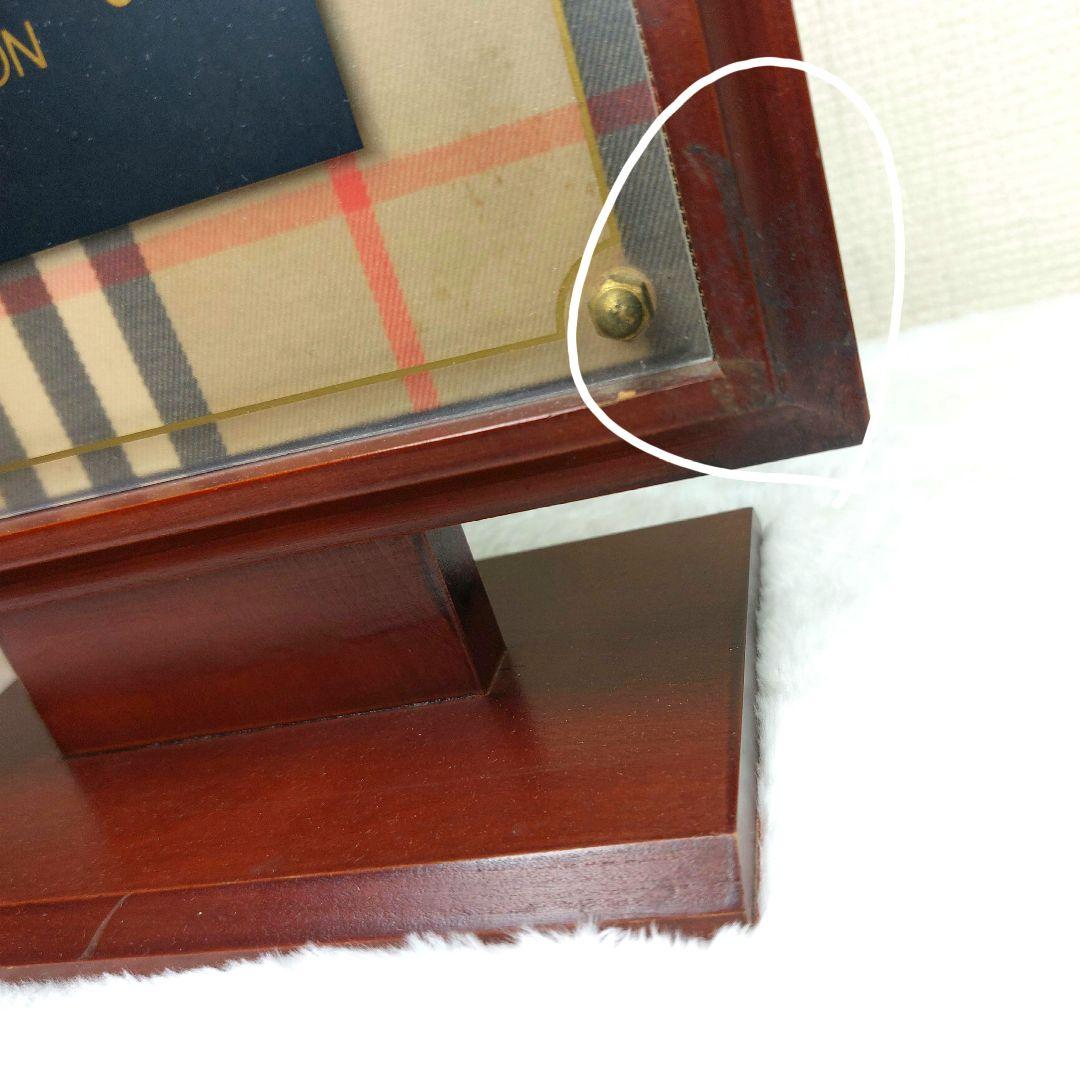 Burberrys バーバリー 自立型ディスプレイプレート 店頭用 看板 パネル