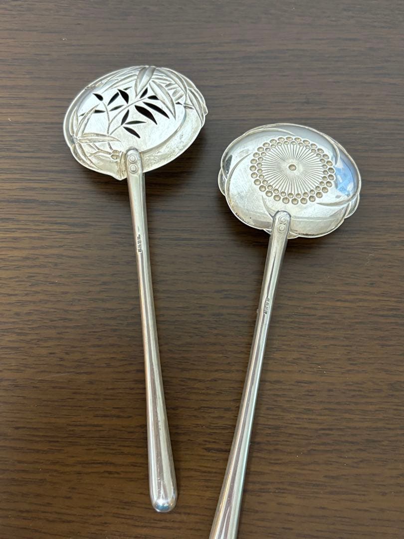 湯豆腐スプーンセット 銀製 三越