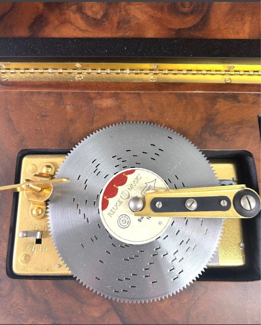 美品REUGE リュージュ　ディスク式オルゴール