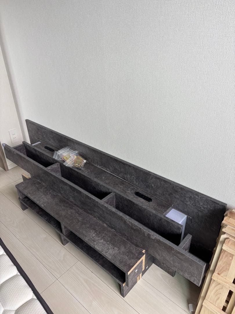 照明付きステージベッド『RELAIR リレア』 ダブル / ベッドフレームのみ