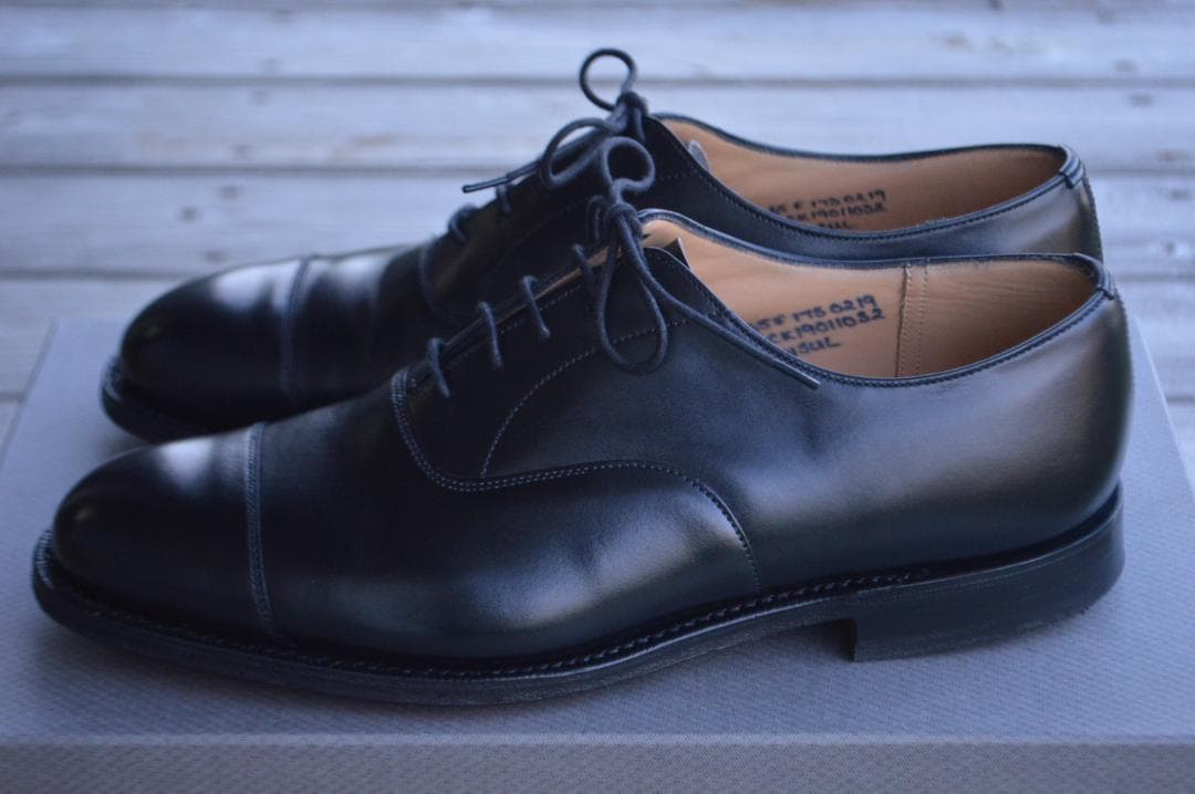 着用1回　CHURCH'S　CONSUL　65F　ブラック　コンサル