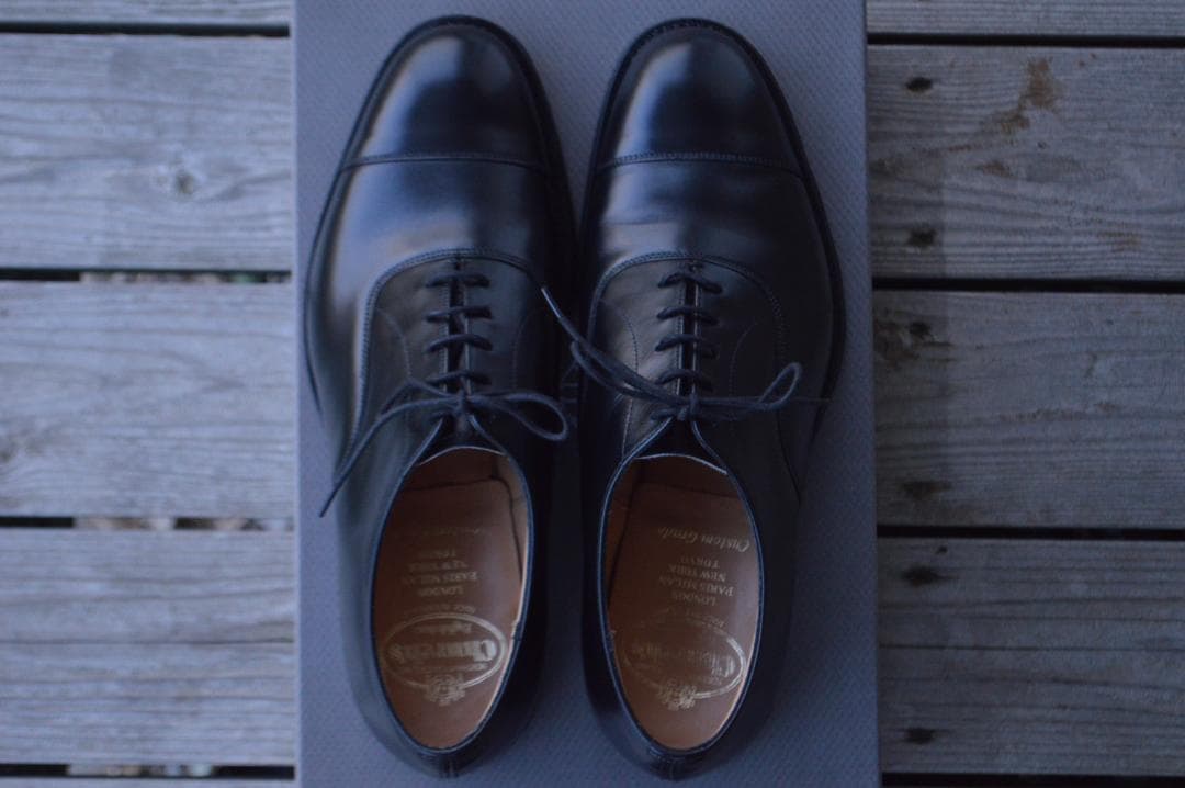 着用1回　CHURCH'S　CONSUL　65F　ブラック　コンサル