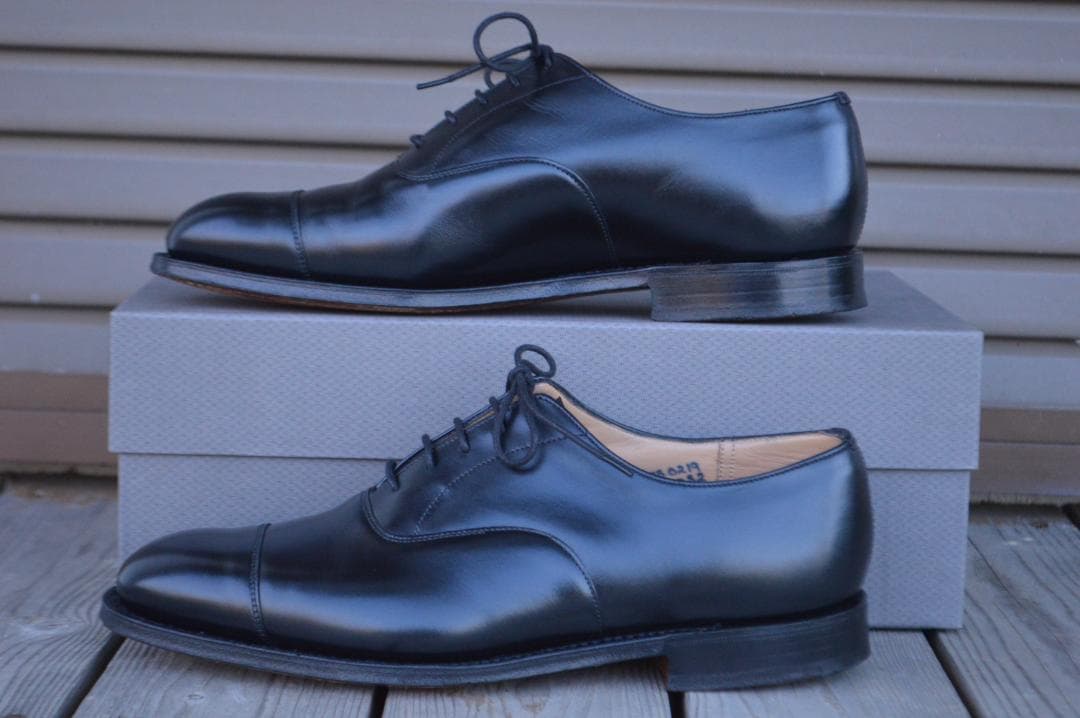 着用1回　CHURCH'S　CONSUL　65F　ブラック　コンサル