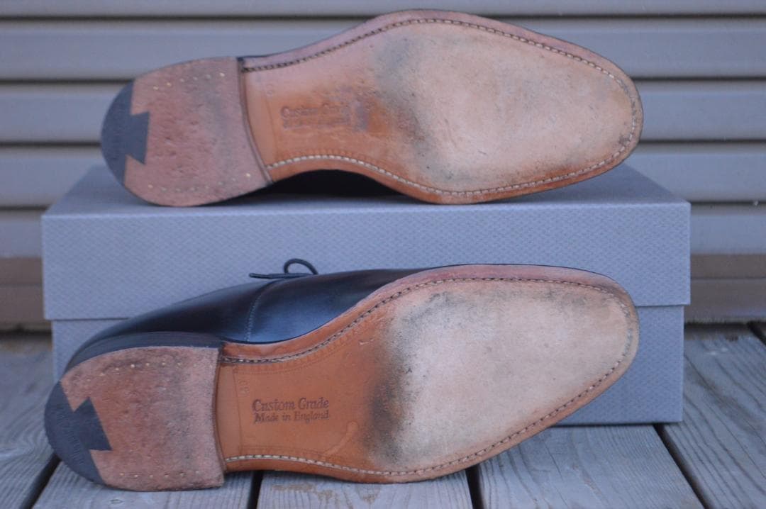 着用1回　CHURCH'S　CONSUL　65F　ブラック　コンサル