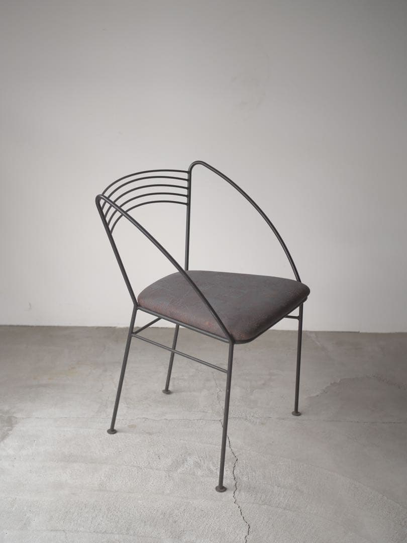 椅子　光製作所　ダイニングチェア　チェア　アイアン　古家具　古道具　昭和レトロ