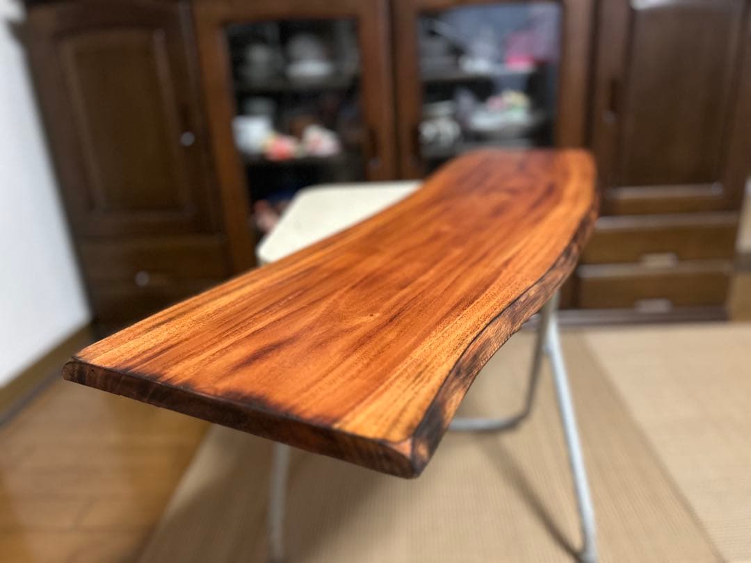 オーダー看板　木製看板　マホガニー　開店祝い　営業中　店舗　店頭