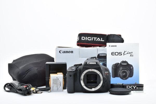 キャノン Canon EOS Kiss X5 ボディ 元箱付き 一眼レフカメラ