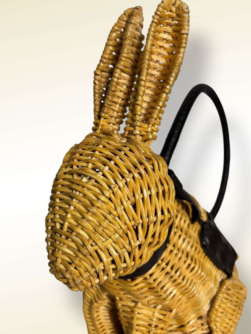 #petite classe ウサギ型 ラタンかごバッグ