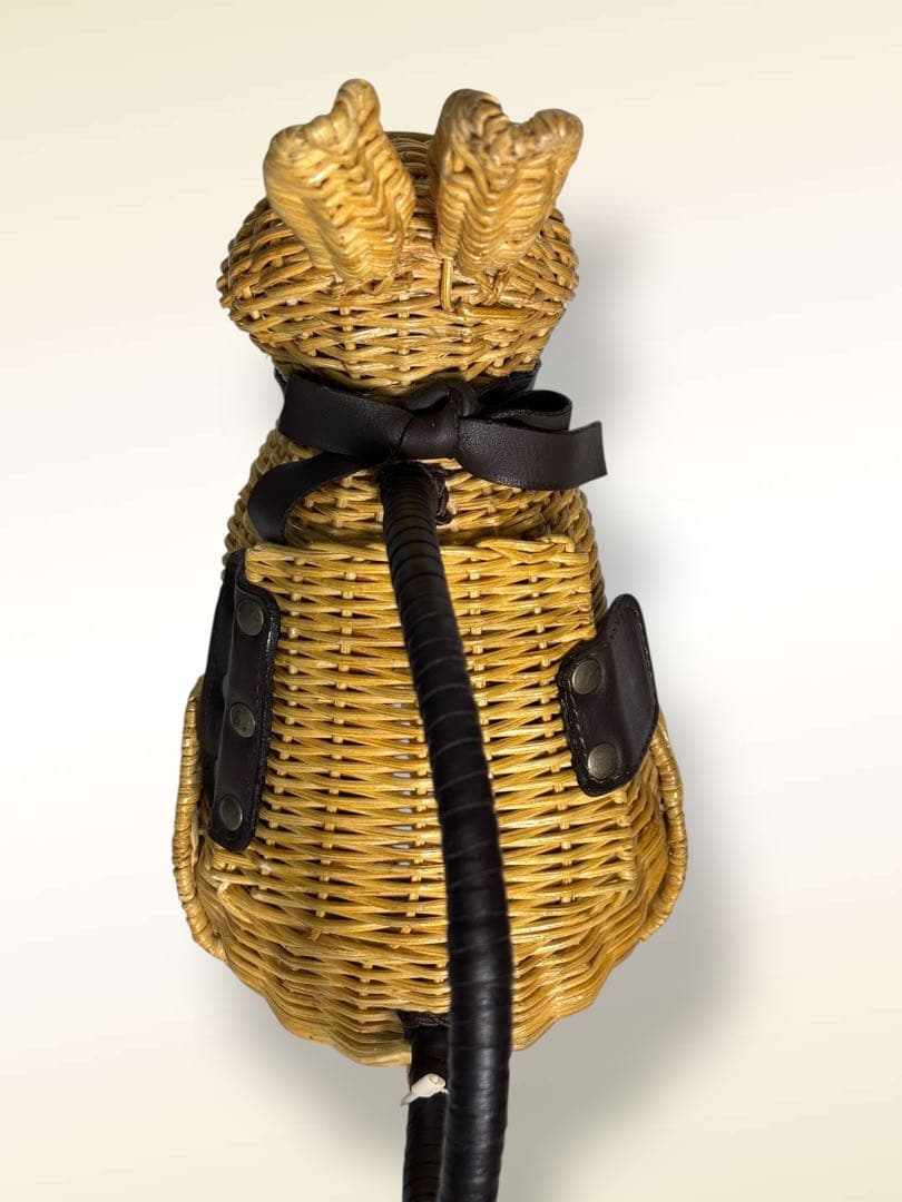 #petite classe ウサギ型 ラタンかごバッグ