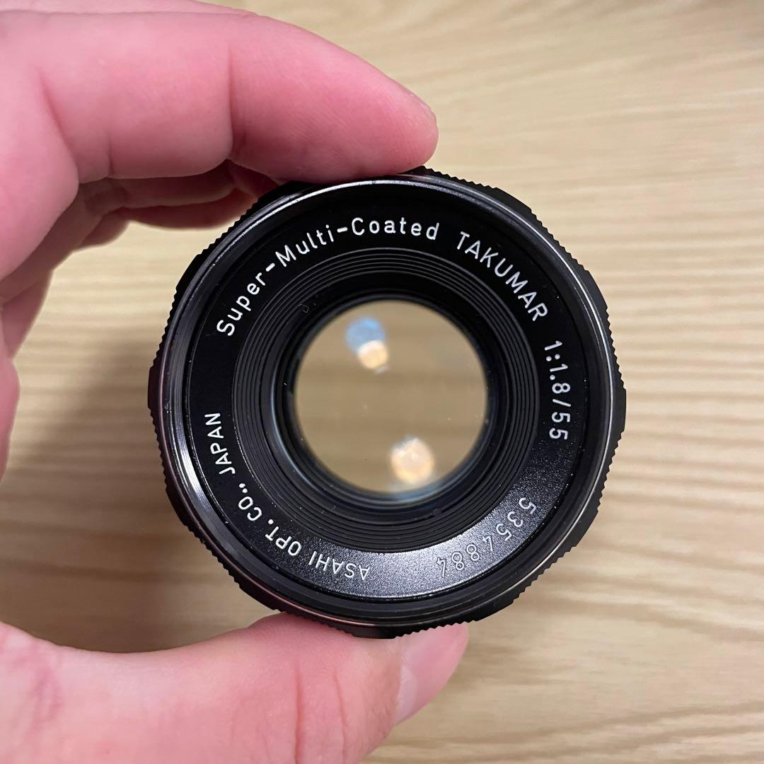 美フレア Super Multi Coated TAKUMAR 55mmf1.8