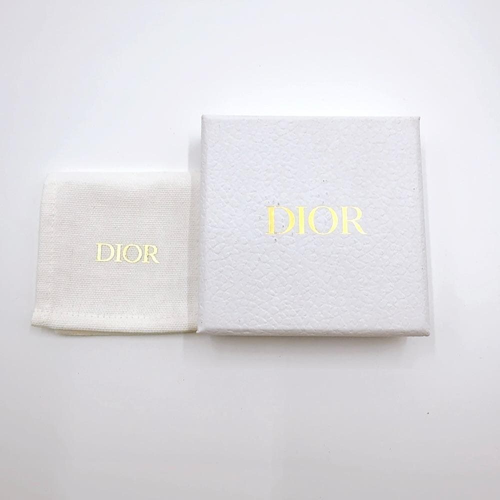 ◇クリスチャンディオール◇ラインストーン/CDロゴ/ピアス/ゴールド/ブランド