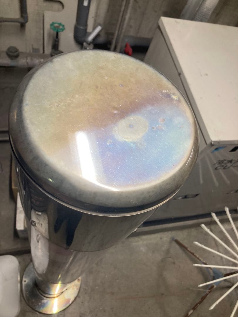 理容店　サインポール　 赤・白・青 ストライプ　LED