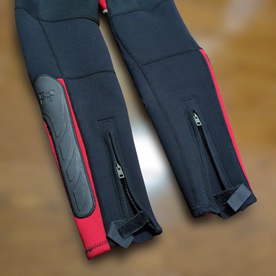 ウェットスーツ　ジパソン　ZIPATHONG　赤黒　メンズ　ジェットスキー用