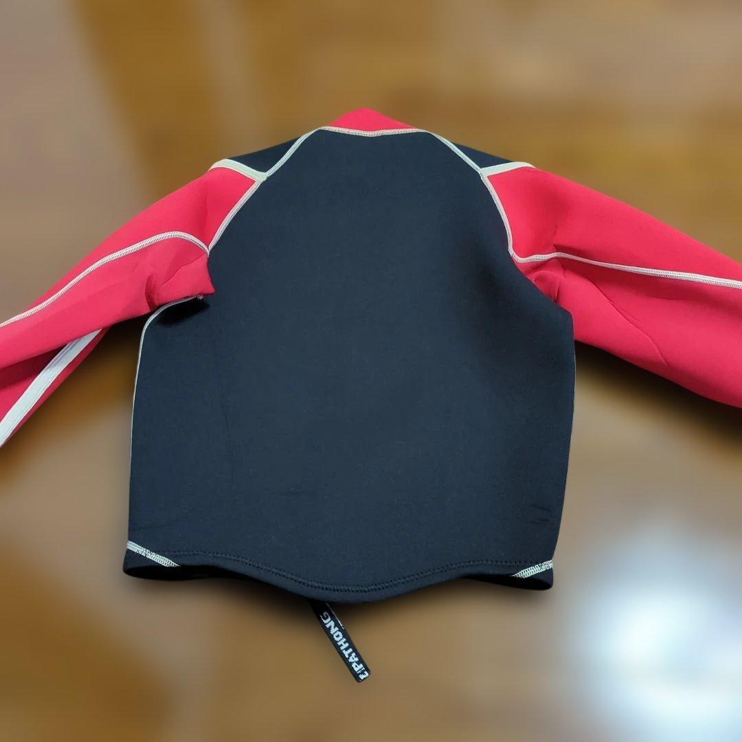 ウェットスーツ　ジパソン　ZIPATHONG　赤黒　メンズ　ジェットスキー用