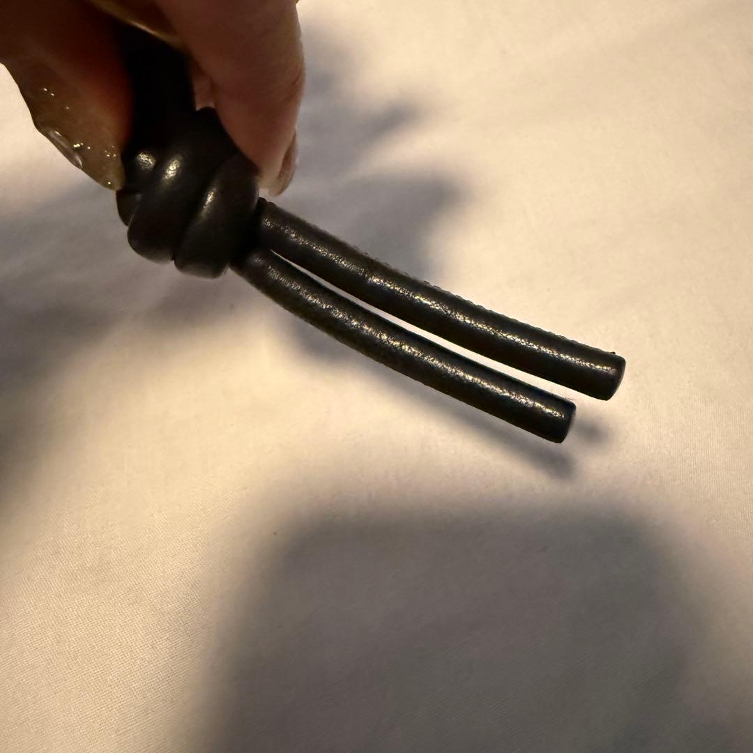 BOTTEGA VENETA ボッテガヴェネタ　ブラック　レザー　キーリング