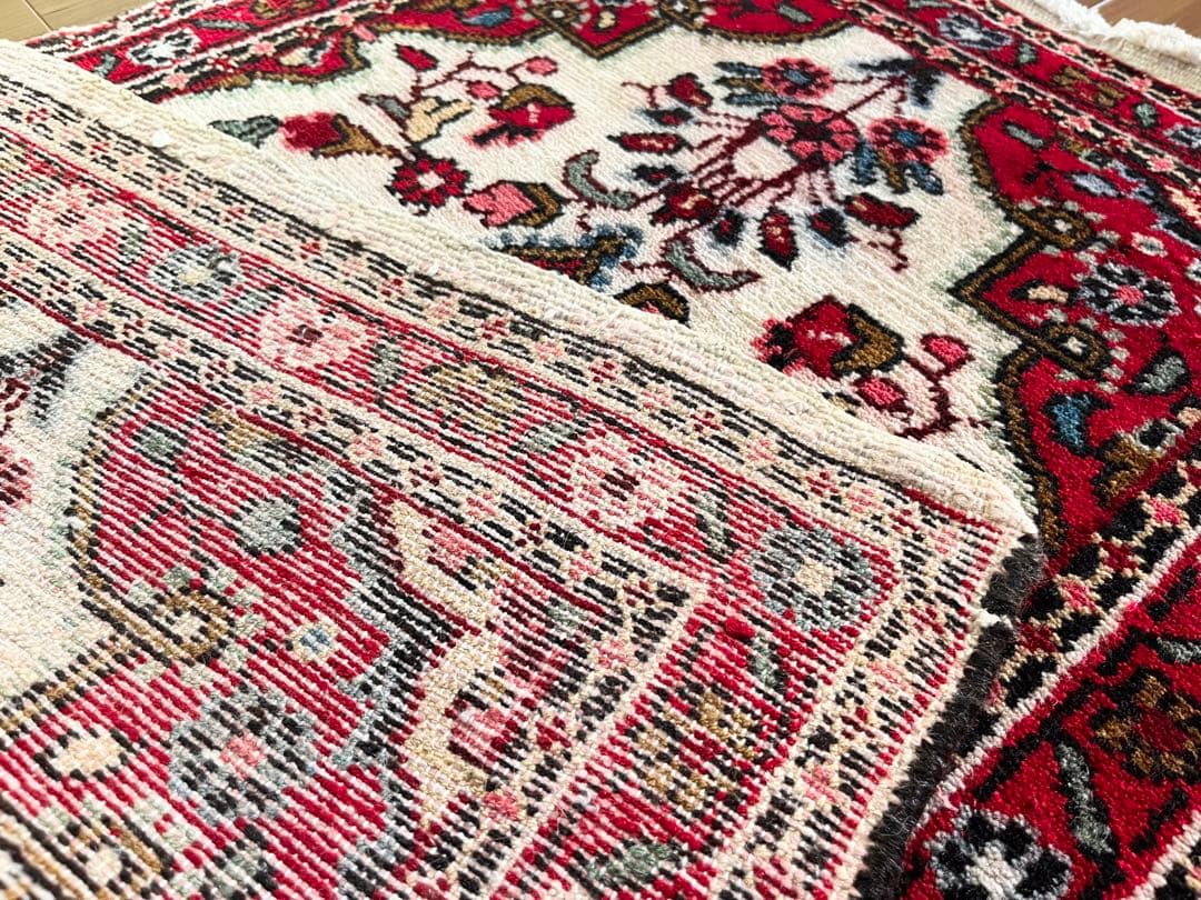 ヴィンテージラグ 手織りラグ