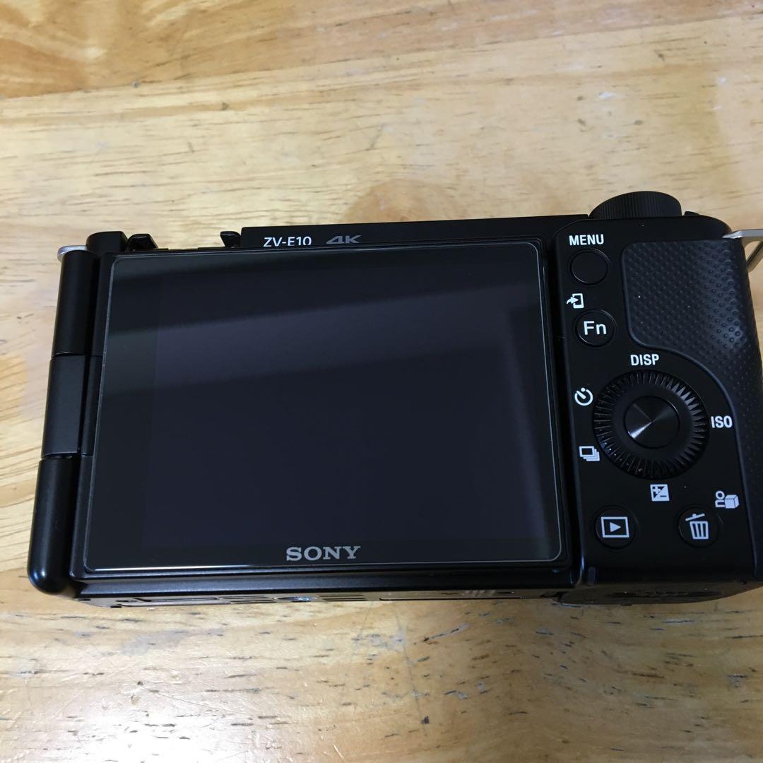 ショット数71枚！ほぼ新品！SONY ZV-E10ボディ ミラーレス一眼カメラ
